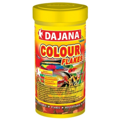 Сухой корм Dajana Pet Colour Flakes для рыб
