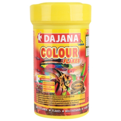 Сухой корм Dajana Pet Colour Flakes для рыб