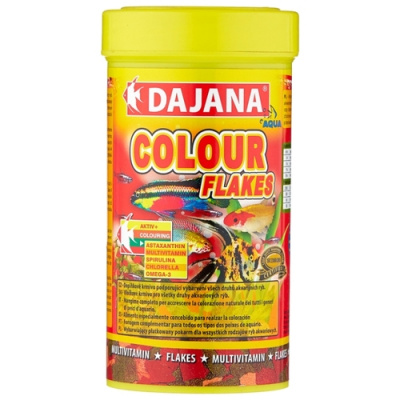 Сухой корм Dajana Pet Colour Flakes для рыб